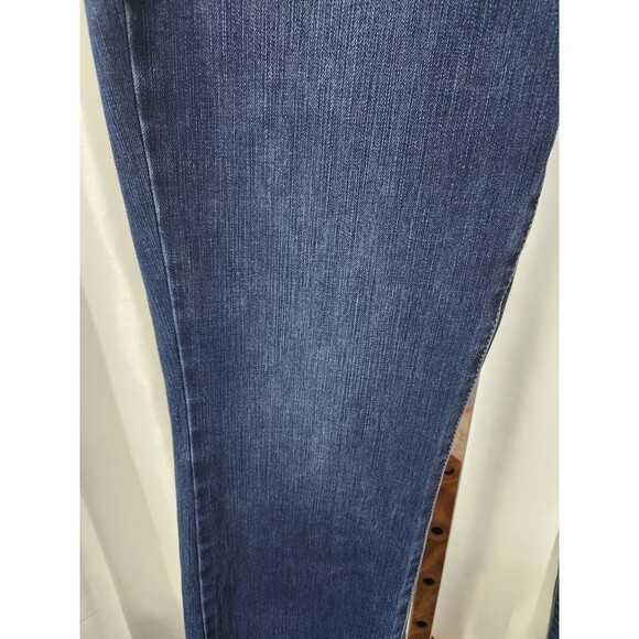 💥5 for $25! Soft Surroundings Denim Straight Jeans Sz 8P - Picture 8 of 12